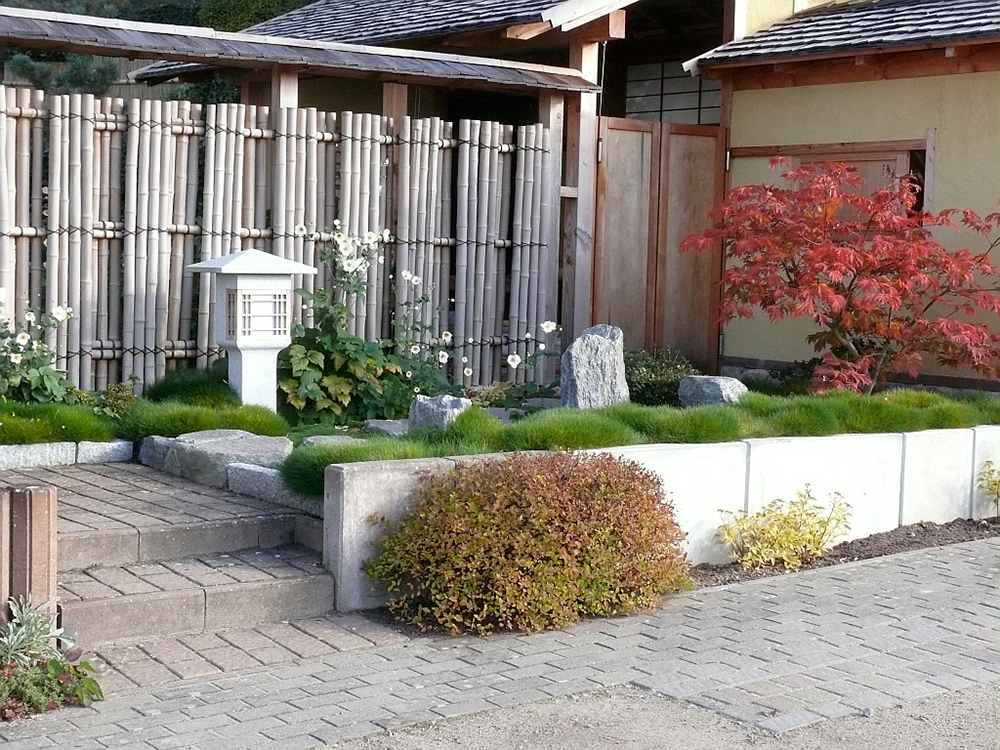 japanischer Vorgarten